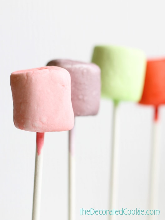 Kool Aid marshmallow pops
