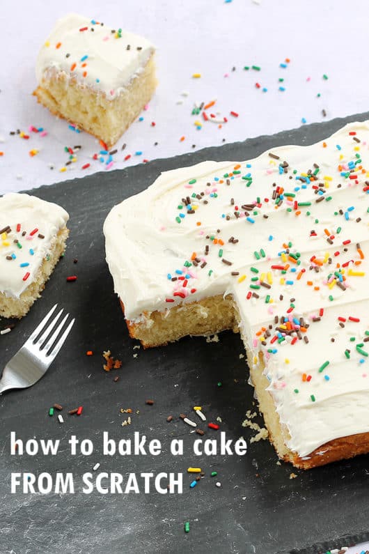 how to bake a cake from scratch tips on ingredients, pans, and baking