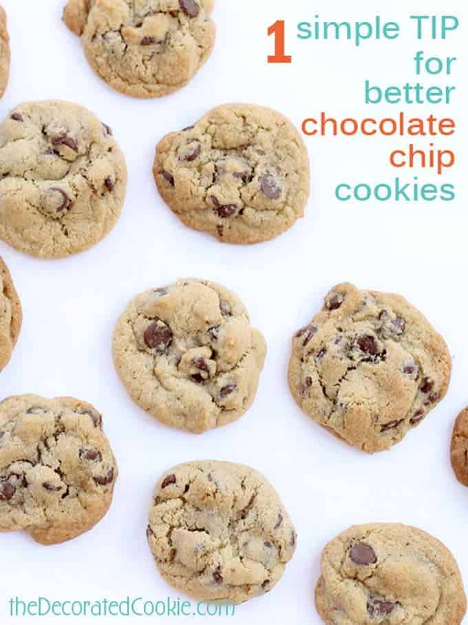 how to make the BEST chocolate chip cookies