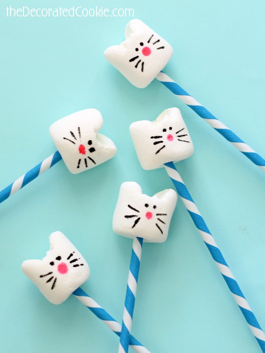 marshmallow cat toy