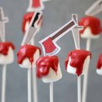 bloody Halloween marshmallows