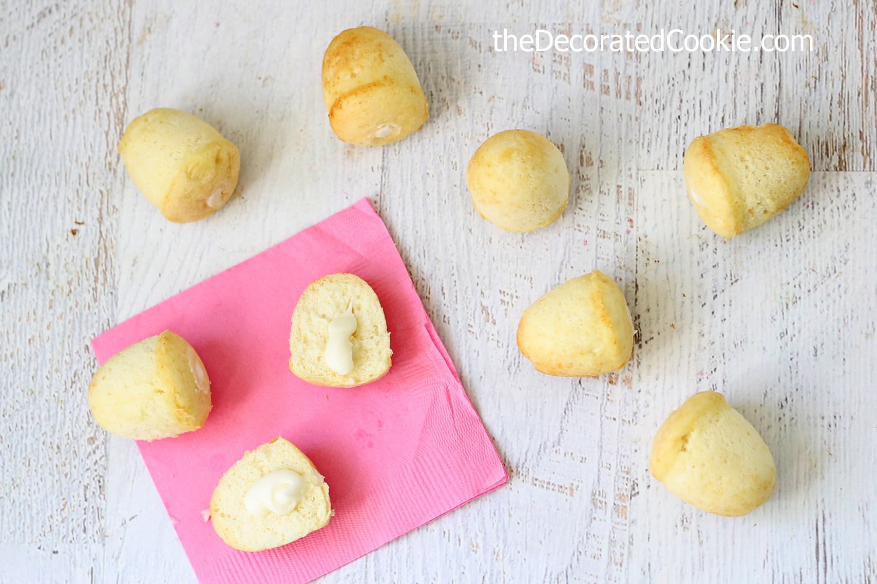 copycat Twinkies poppers 