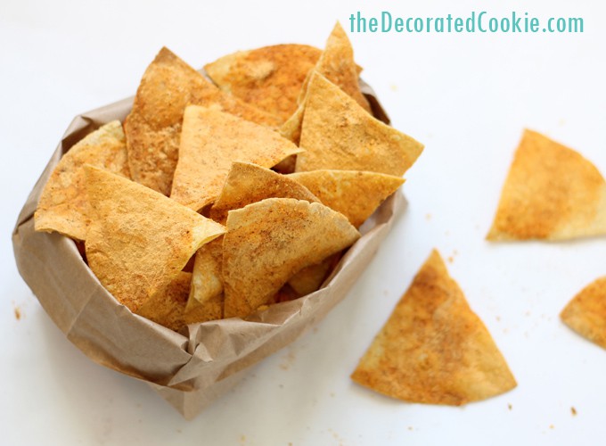 homemade copycat Doritos 