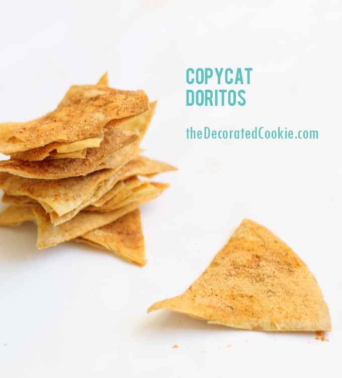 homemade copycat Doritos 