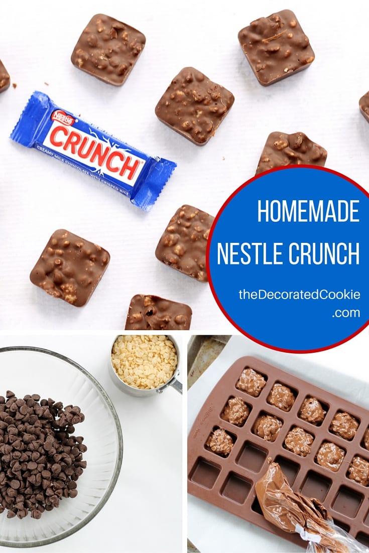 homemade nestle crunch