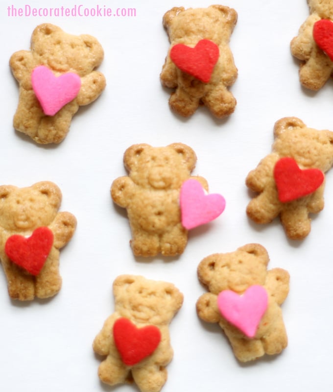 Valentine's Day teddy grahams