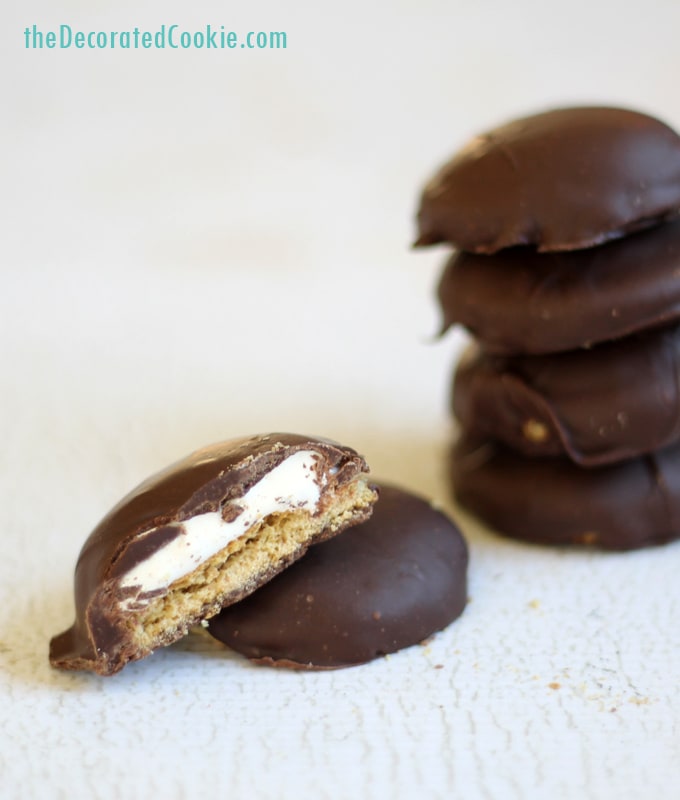 homemade Mallomars - The Decorated Cookie