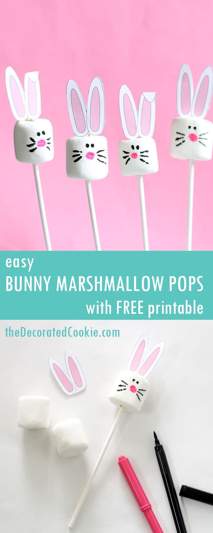 How to make marshmallow Easter bunny ears for a festive drink - ABC News