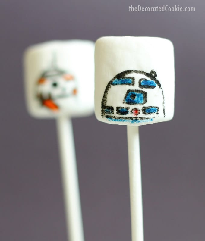 Star Wars marshmallow droids C3P0