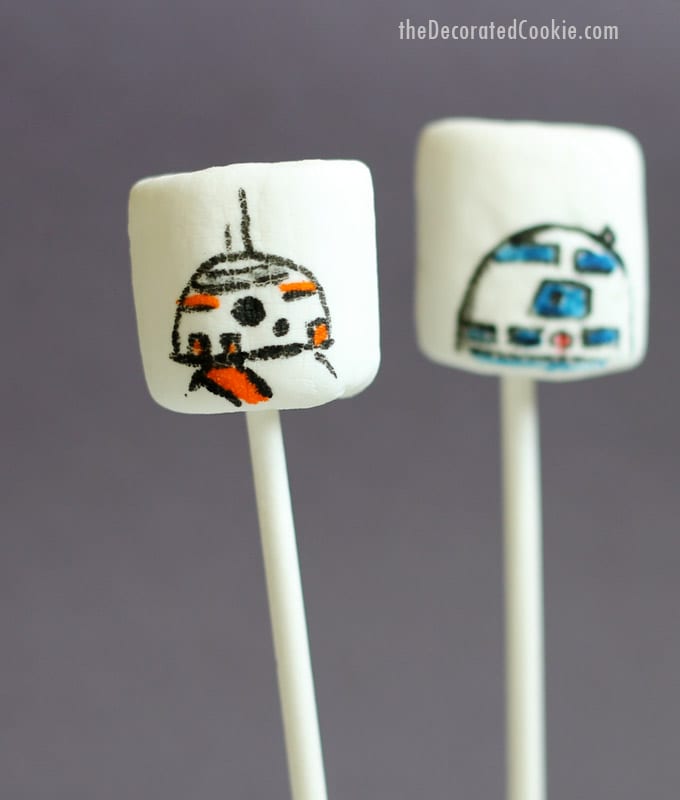 Star Wars marshmallow droids C3P0