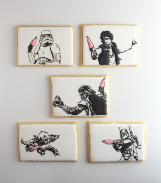 Star Wars cookie art 