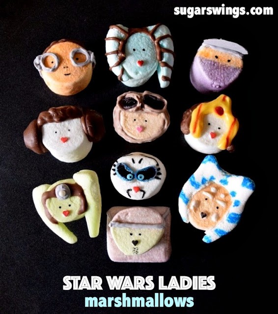 Star Wars ladies marshmallows