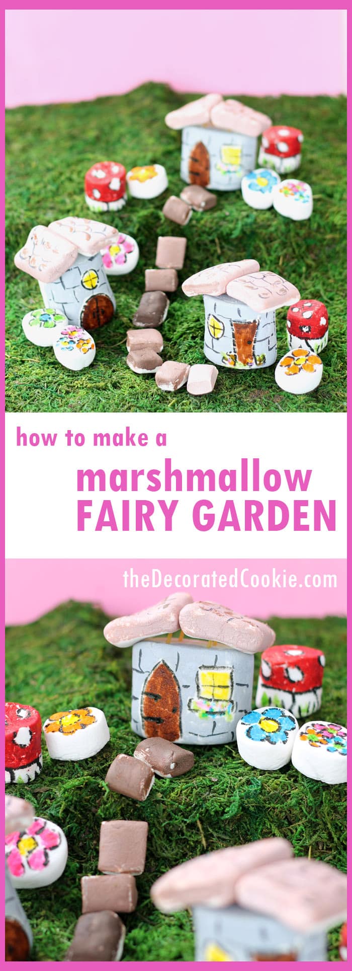 marshmallow fairy garden 