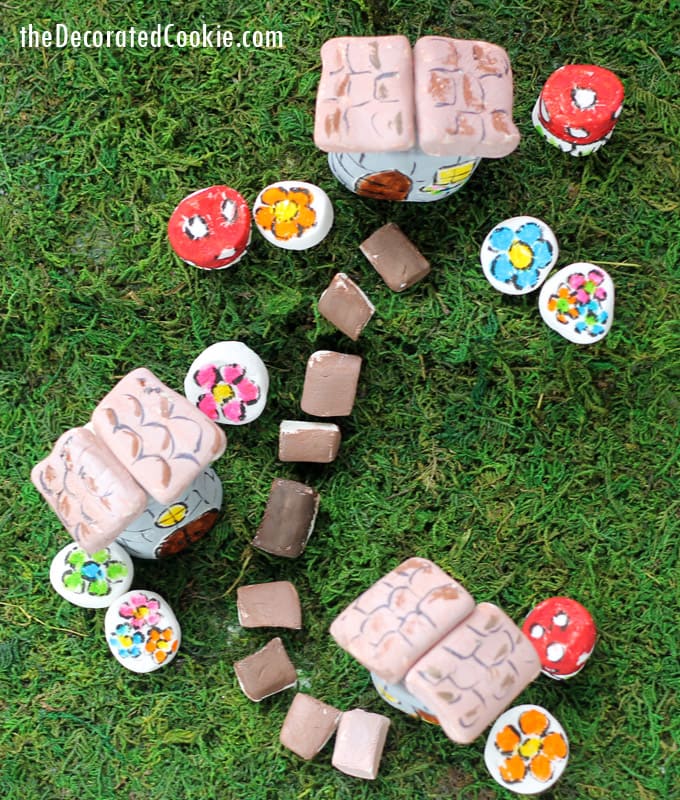 marshmallow fairy garden 