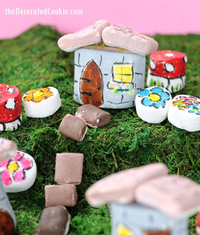 marshmallow fairy garden 