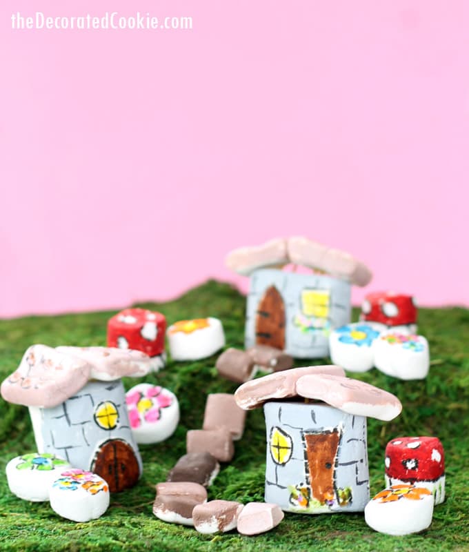 marshmallow fairy garden 