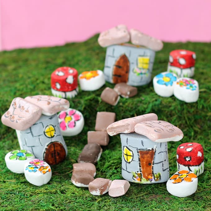 marshmallow fairy garden 