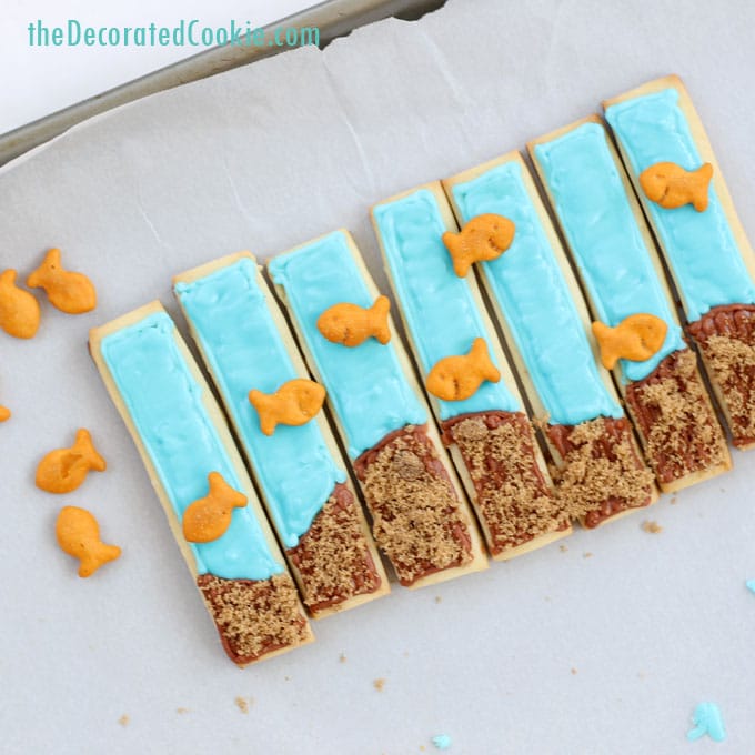 pull-apart beach cookies for summer 
