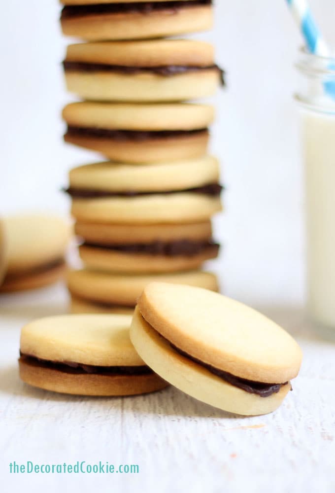 homemade Milano cookies, Pepperidge Farm 