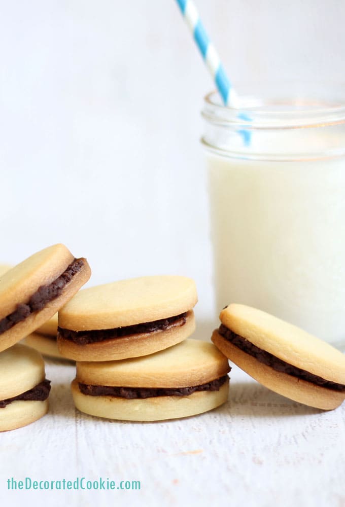 homemade Milano cookies, Pepperidge Farm 