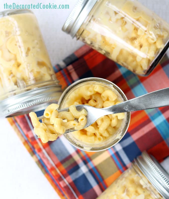 homemade Kraft Easy Mac - quick mac and cheese 