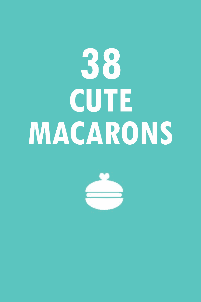 oundup of cute macarons