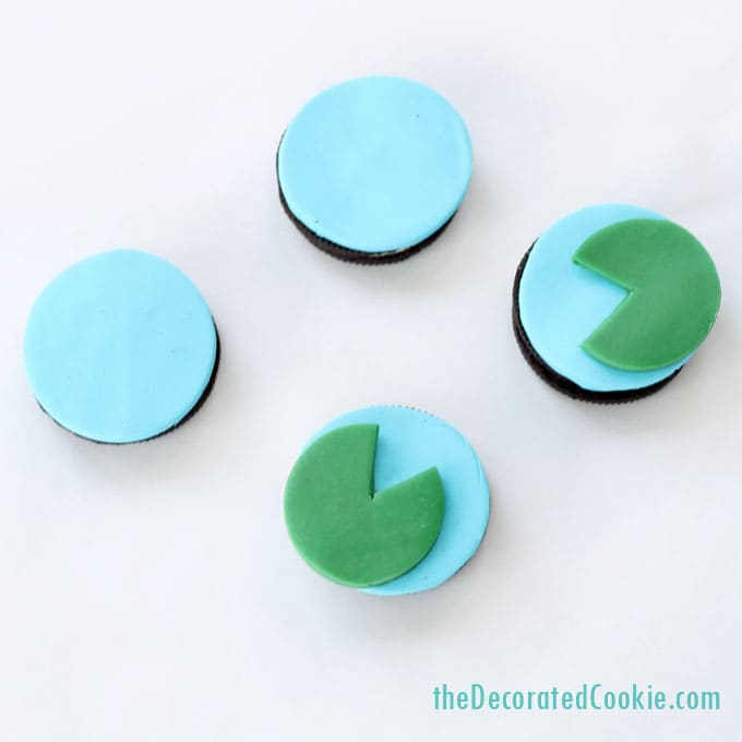 how to make candy clay and frog Oreos