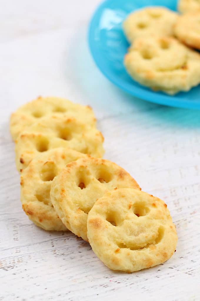 homemade smiley face fries