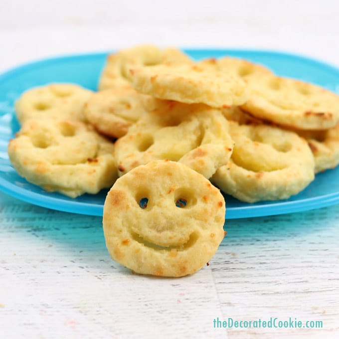 homemade smiley fries