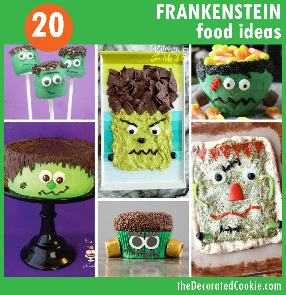 Frankenstein food ideas - Halloween party 