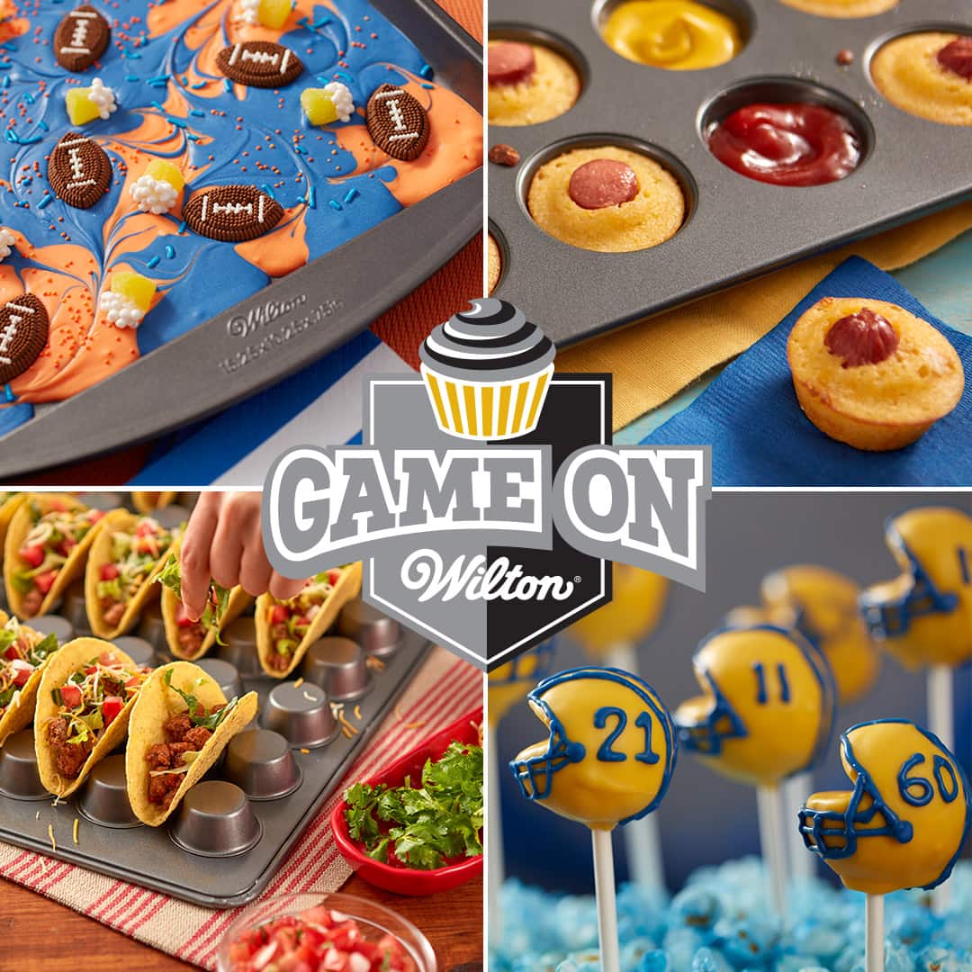 Wilton's GAME TIME fun food roundup 