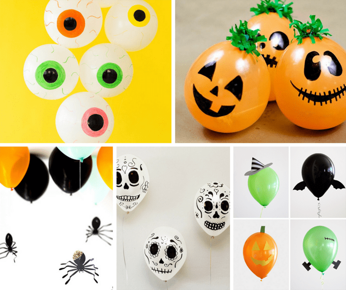 20 Halloween balloon ideas roundup