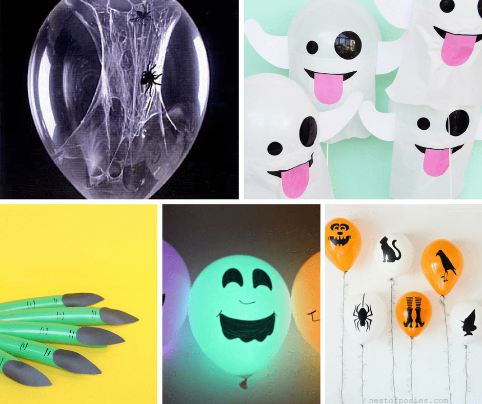 20 Halloween balloon ideas roundup