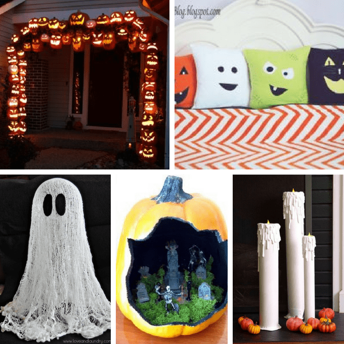 collage of Halloween ideas