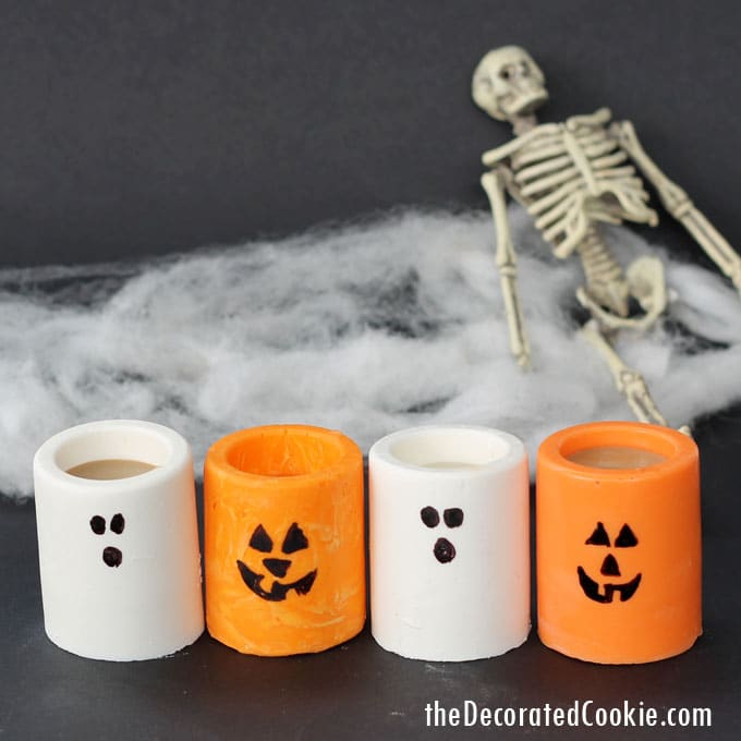 edible Halloween shot glasses 