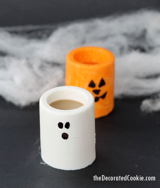 edible Halloween shot glasses 