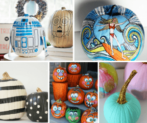 Painted pumpkins: No-carve pumpkin ideas for fall and Halloween