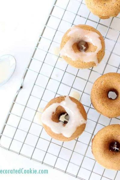 EASY breakfast: pancake mix donuts in the Babycakes DonutMaker
