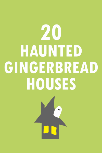 20 awesome Halloween gingerbread houses