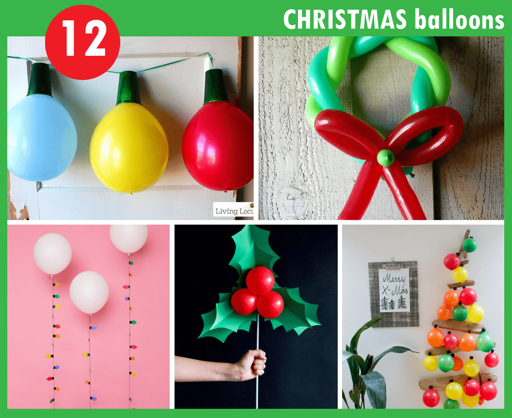 5 Balloon DIYs for Your Holiday Party! - A Beautiful Mess