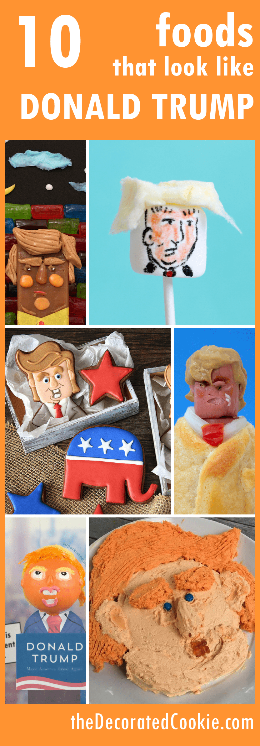 10 foods that look like Donald Trump 