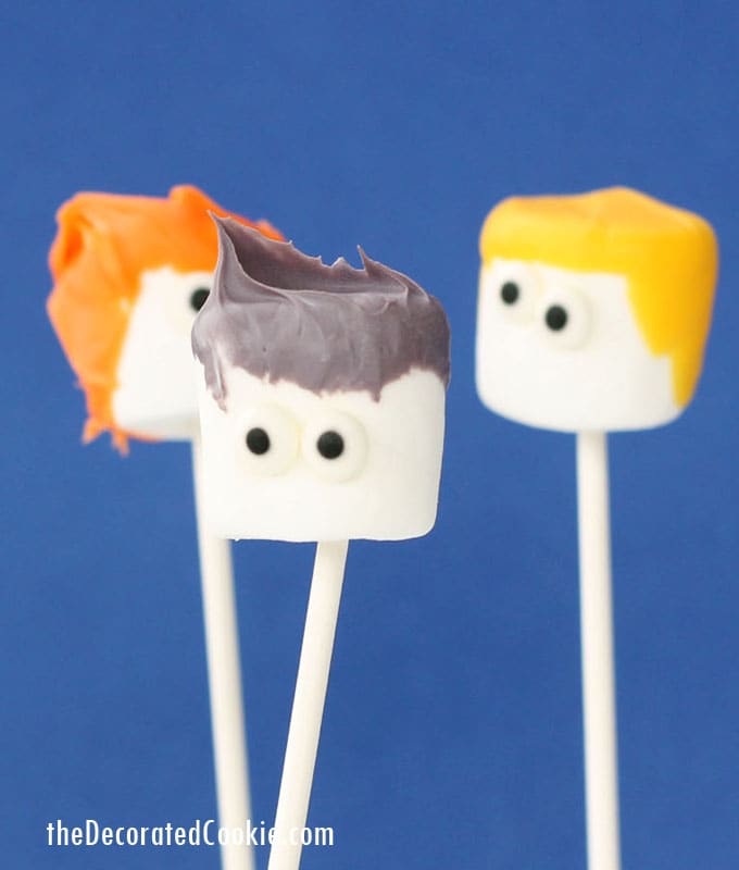 Donald Trump and Hillary Clinton marshmallows - Presidential Election -with VIDEO HOW-TOS 