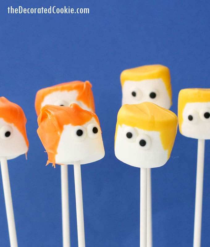 Donald Trump and Hillary Clinton marshmallows - Presidential Election -with VIDEO HOW-TOS 