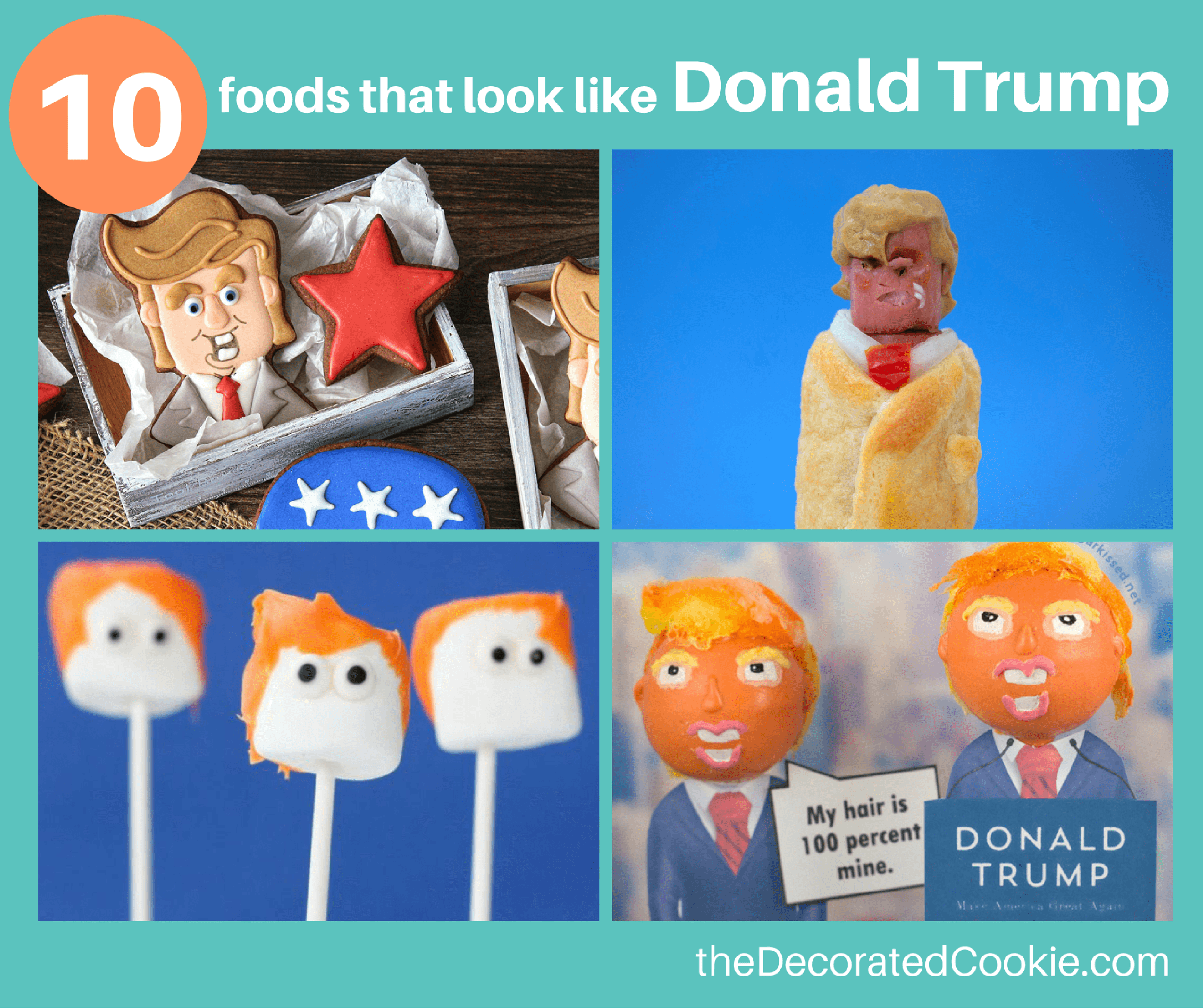 10 foods that look like Donald Trump