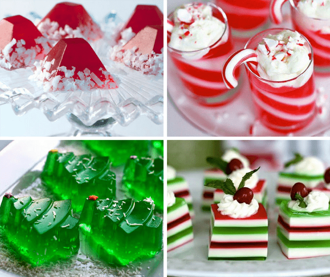 A Roundup Of 16 Jello Shots For Christmas Christmas Party Food