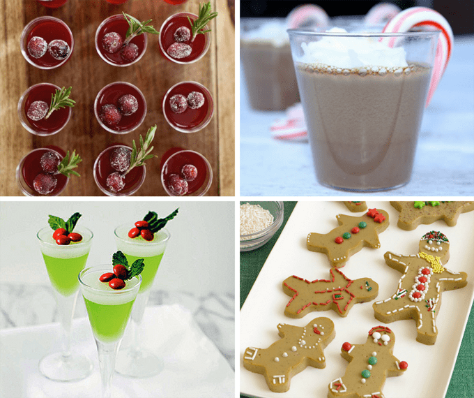 16 Jello shots for Christmas - holiday jelly shots 