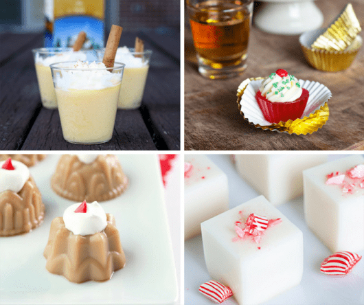 A Roundup Of 16 Jello Shots For Christmas Christmas Party Food 