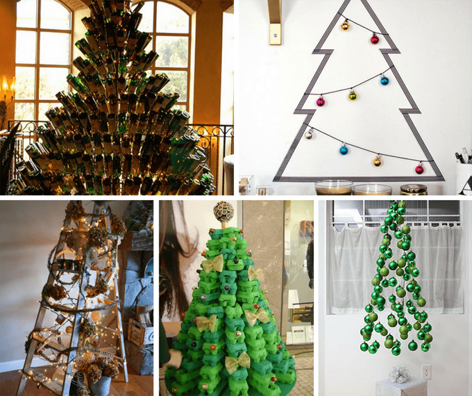 31 treeless Christmas trees -- unique, alternative Christmas trees 