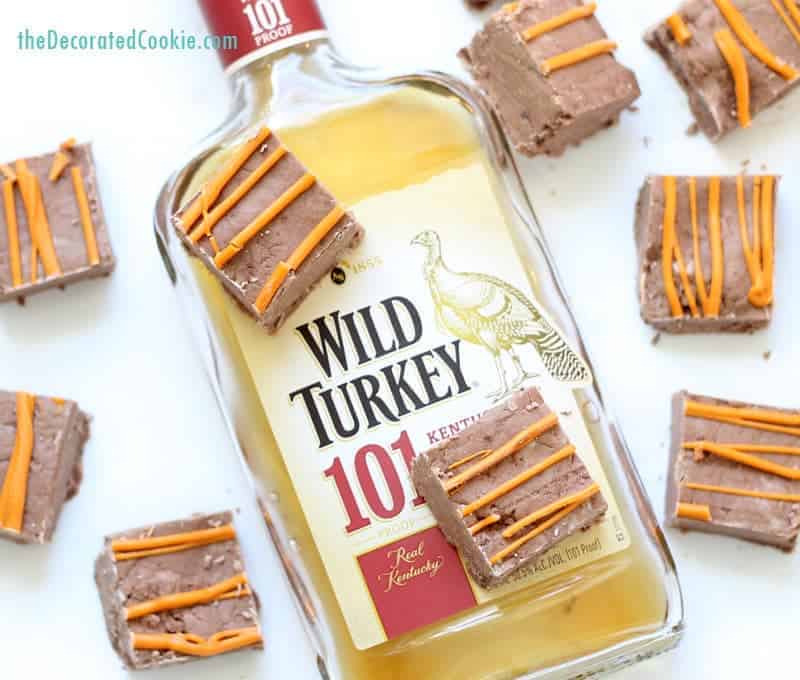 Wild Turkey fudge 
