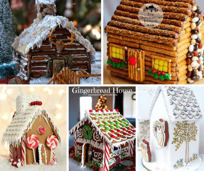 unique gingerbread house designs